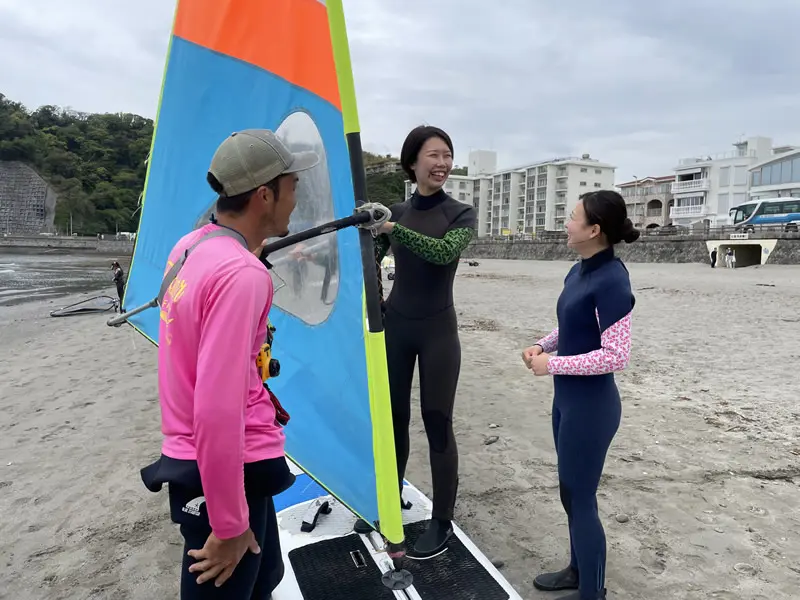 ウインドサーフィンの陸トレ