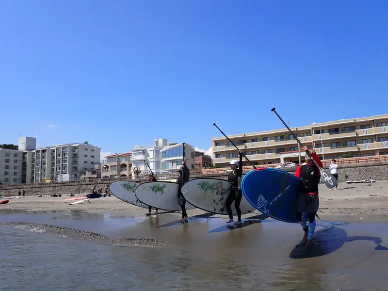 いよいよサップ（SUP）スタート