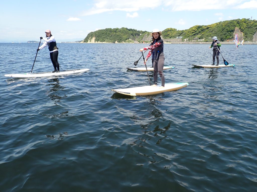 ウネウネの海面逗子