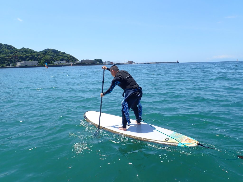 海でのサップ体験