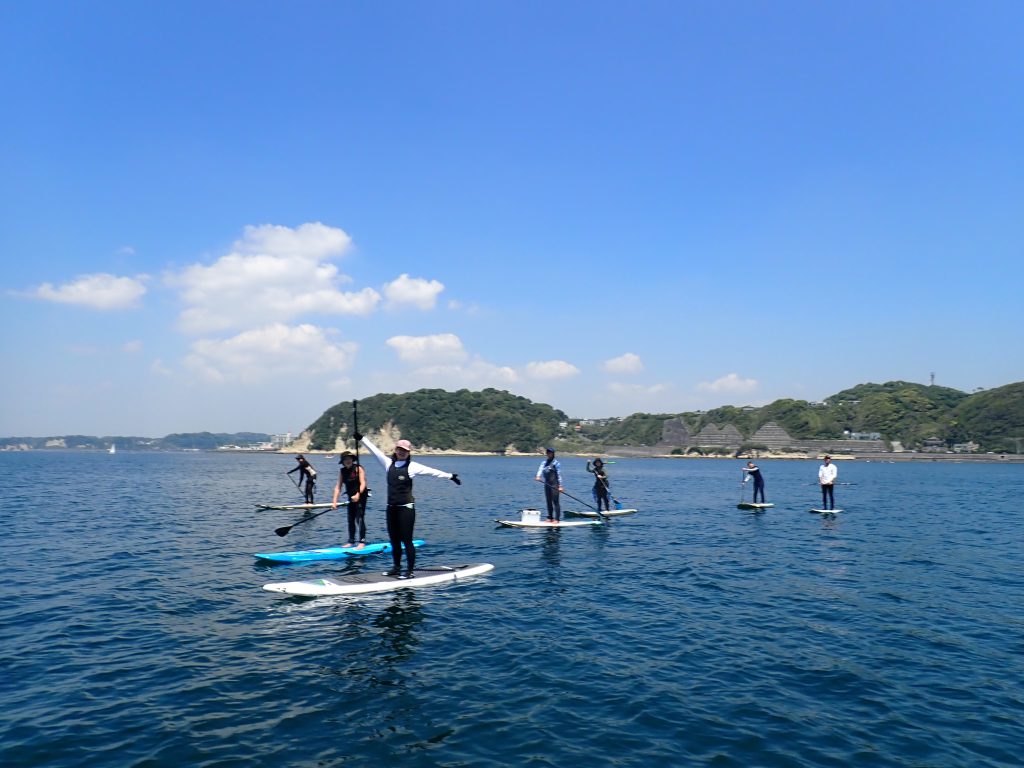綺麗な空の逗子