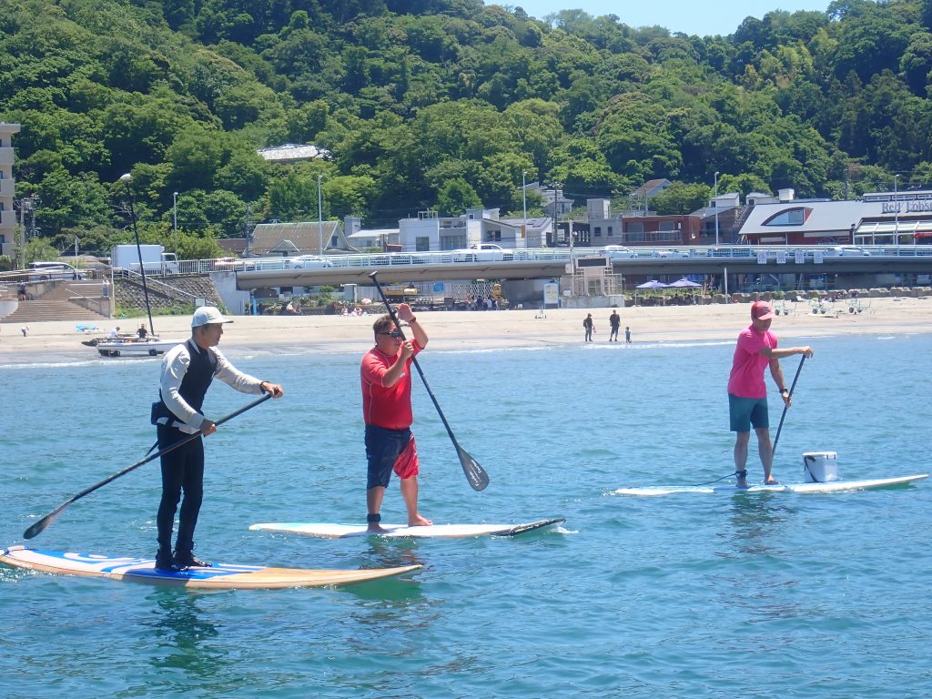 夏のような海サップ
