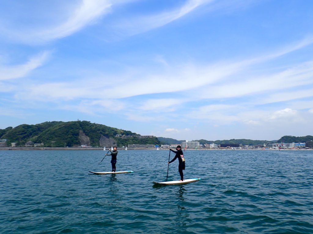 逗子海岸　サップスクール