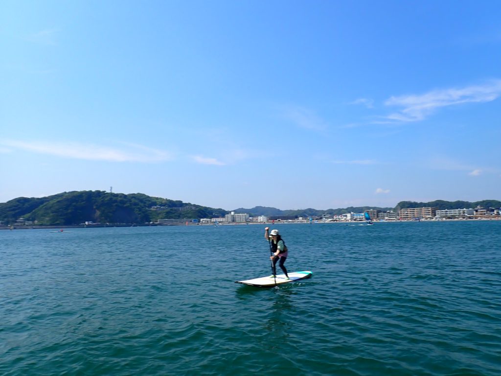 逗子海岸　サップスクール