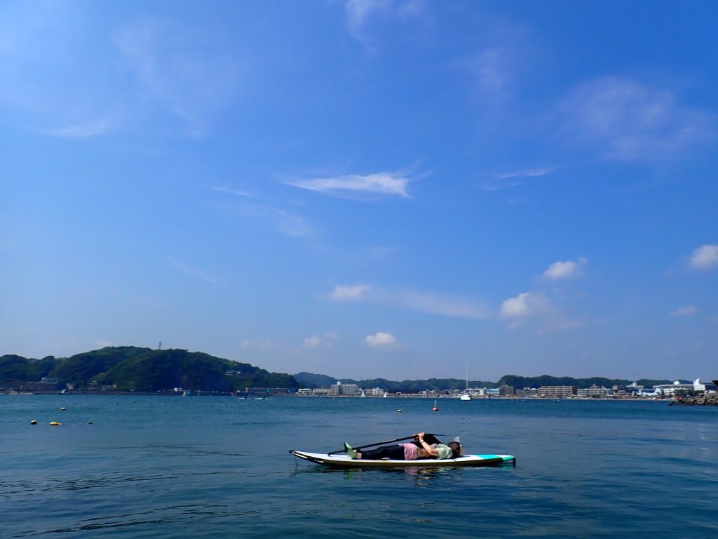 逗子海岸　サップスクール
