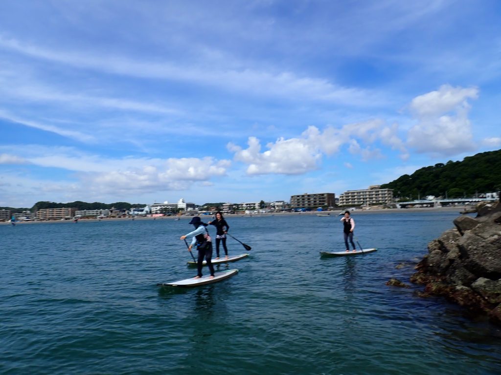 逗子海岸 サップスクール