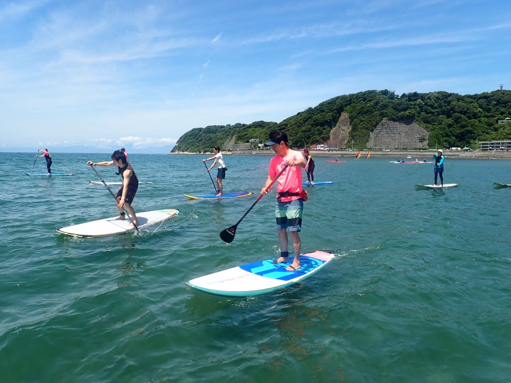逗子海岸 サップスクール