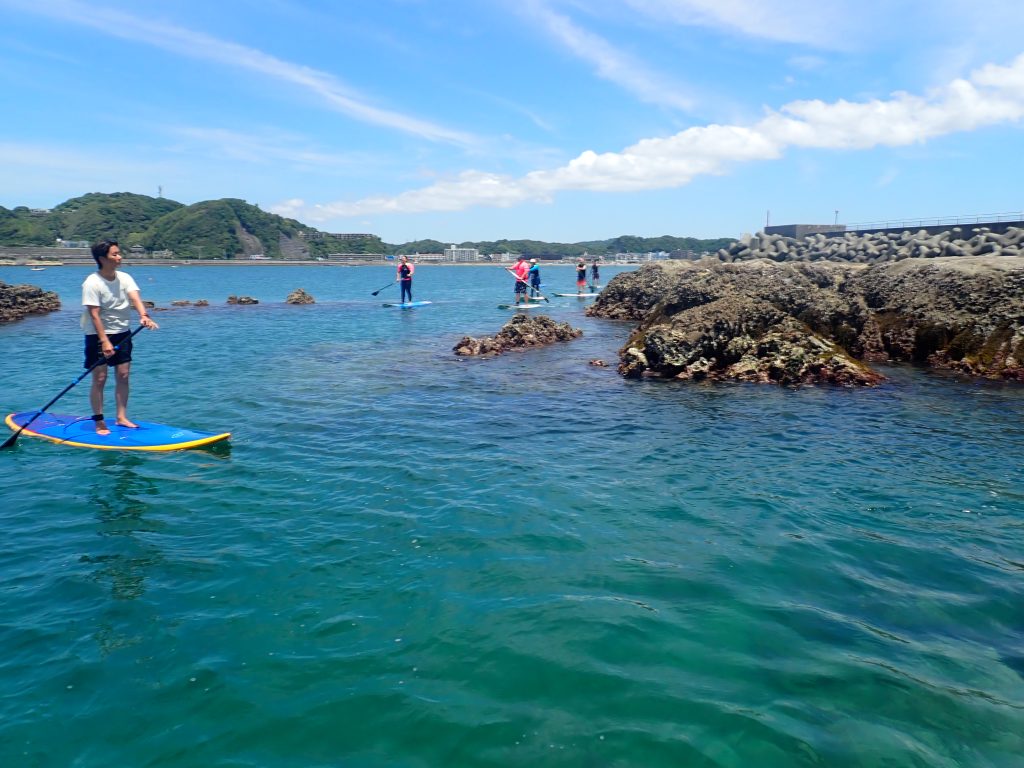 逗子海岸 サップスクール