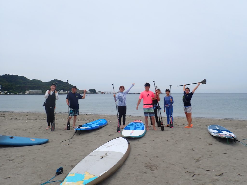 逗子海岸 サップスクール