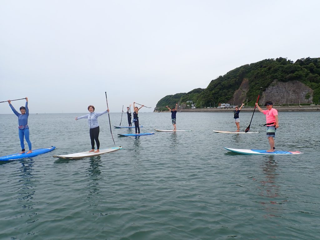 逗子海岸 サップスクール