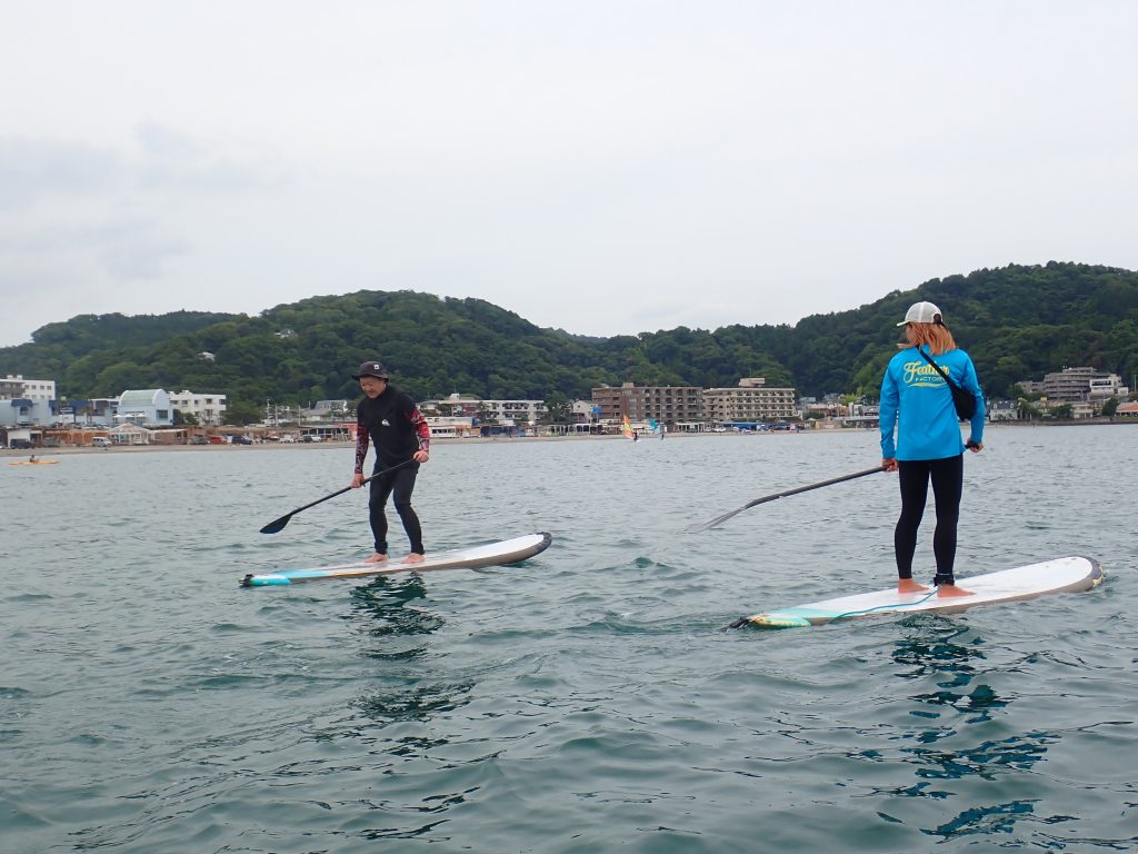逗子海岸 サップスクール
