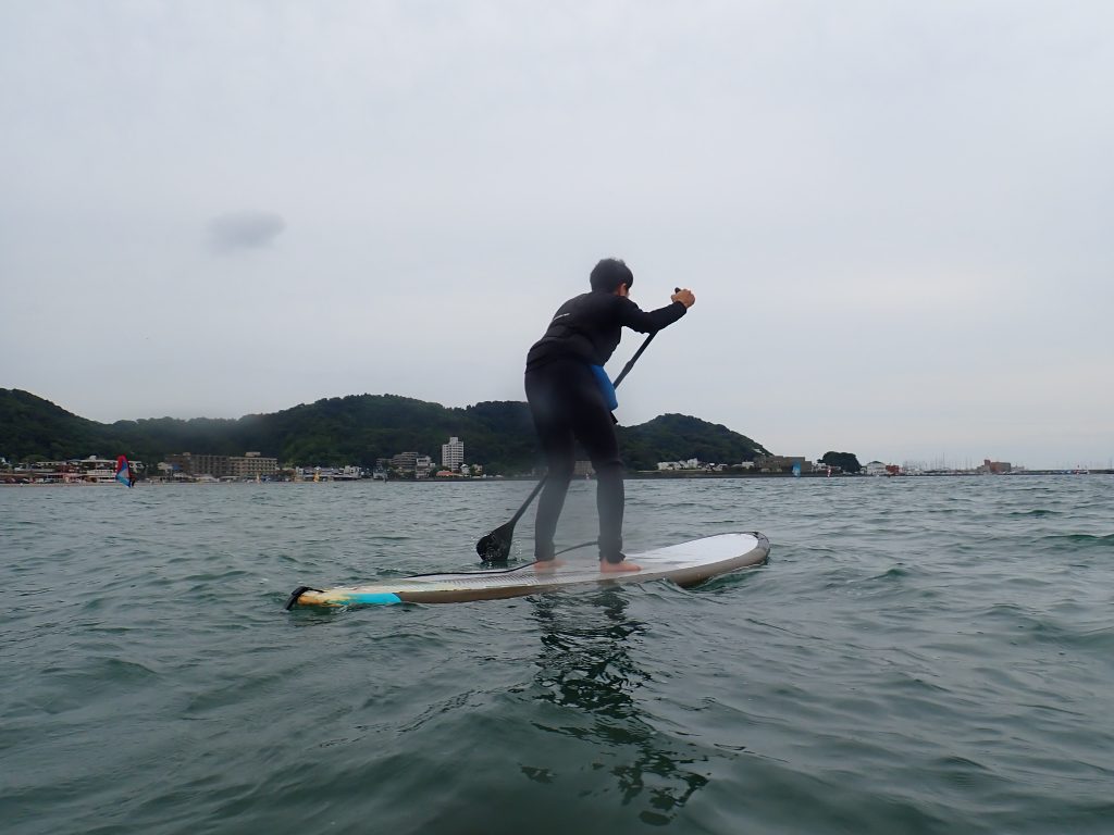 逗子海岸 サップ体験