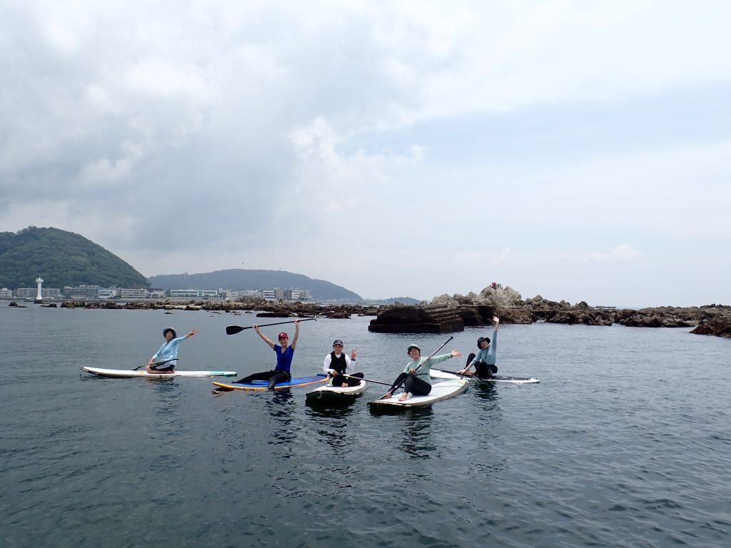 逗子海岸 サップ