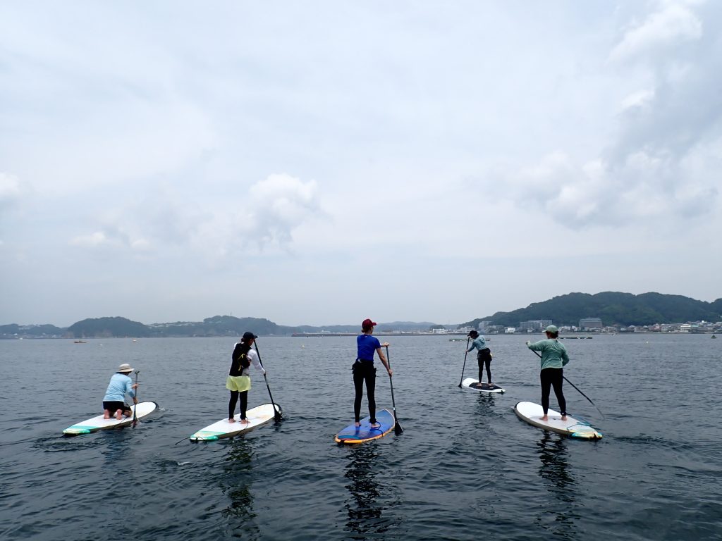 逗子海岸 サップ