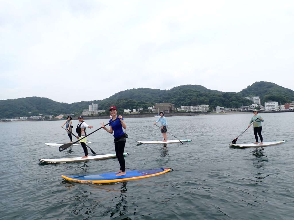 逗子海岸 サップ