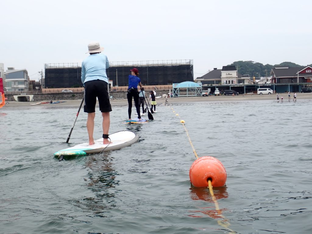 逗子海岸 サップ