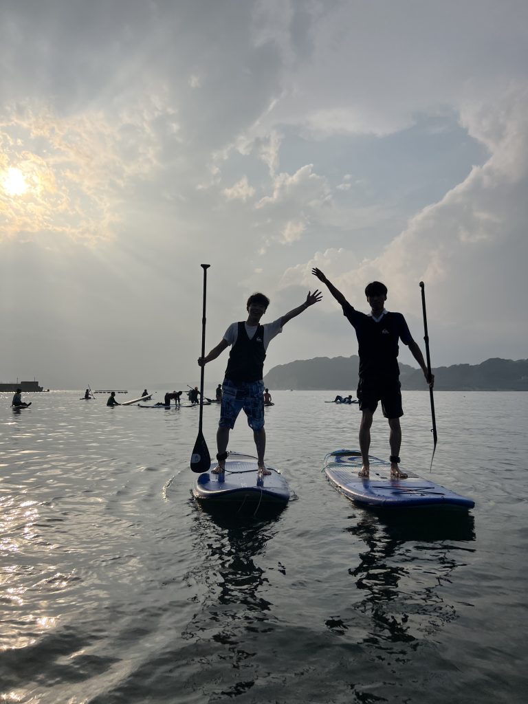 夕方サップ体験逗子