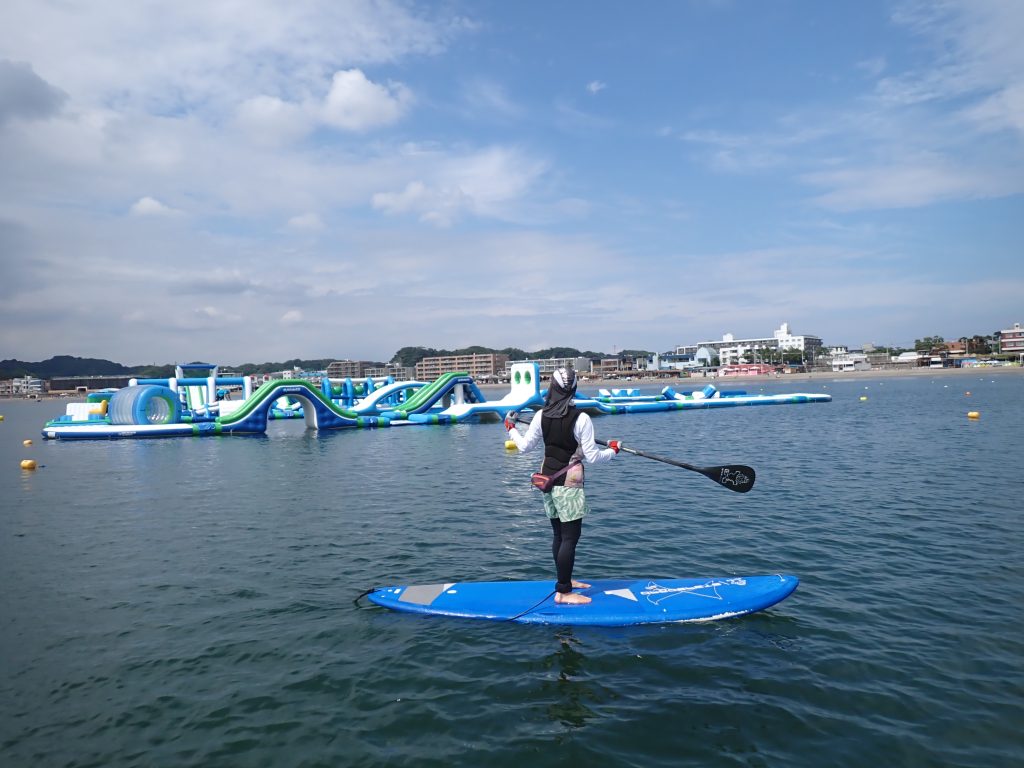 逗子海岸 サップスクール