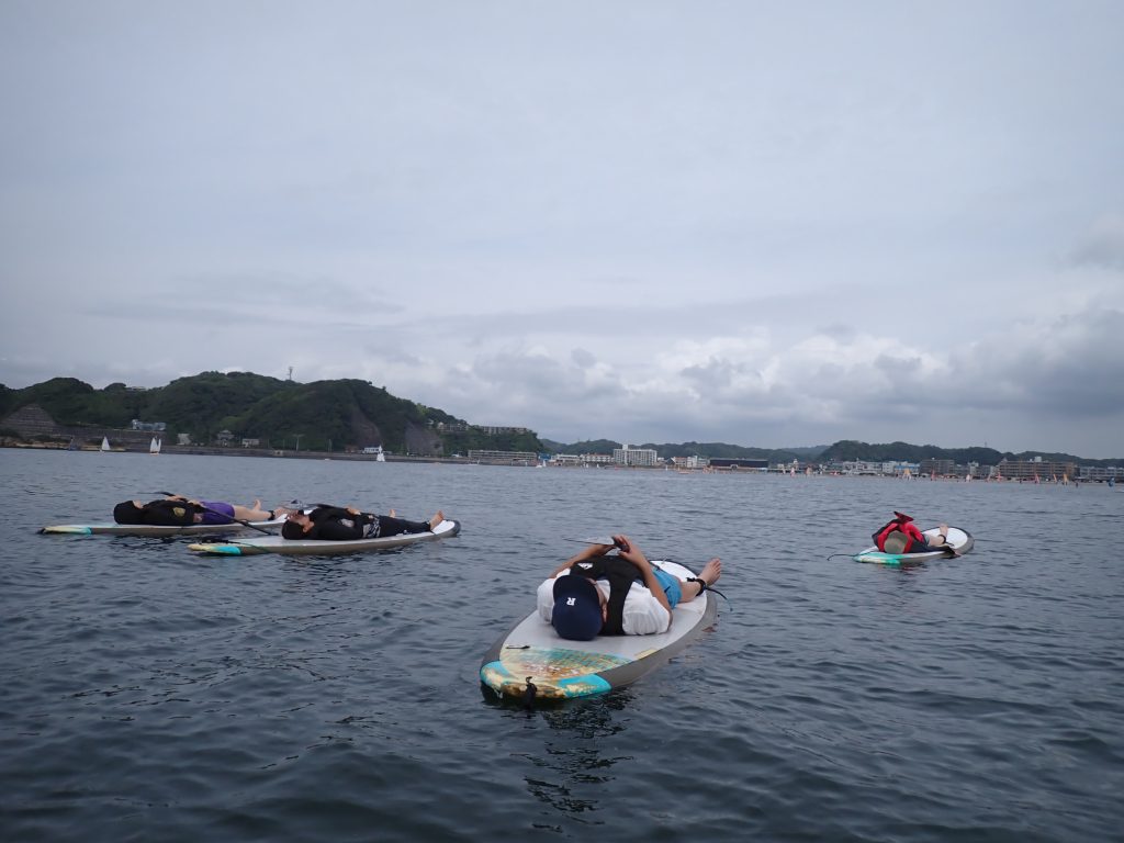 逗子海岸 サップ体験