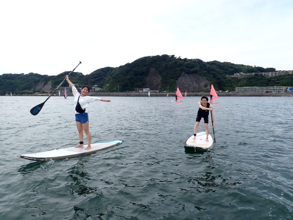 逗子海岸 サップ体験