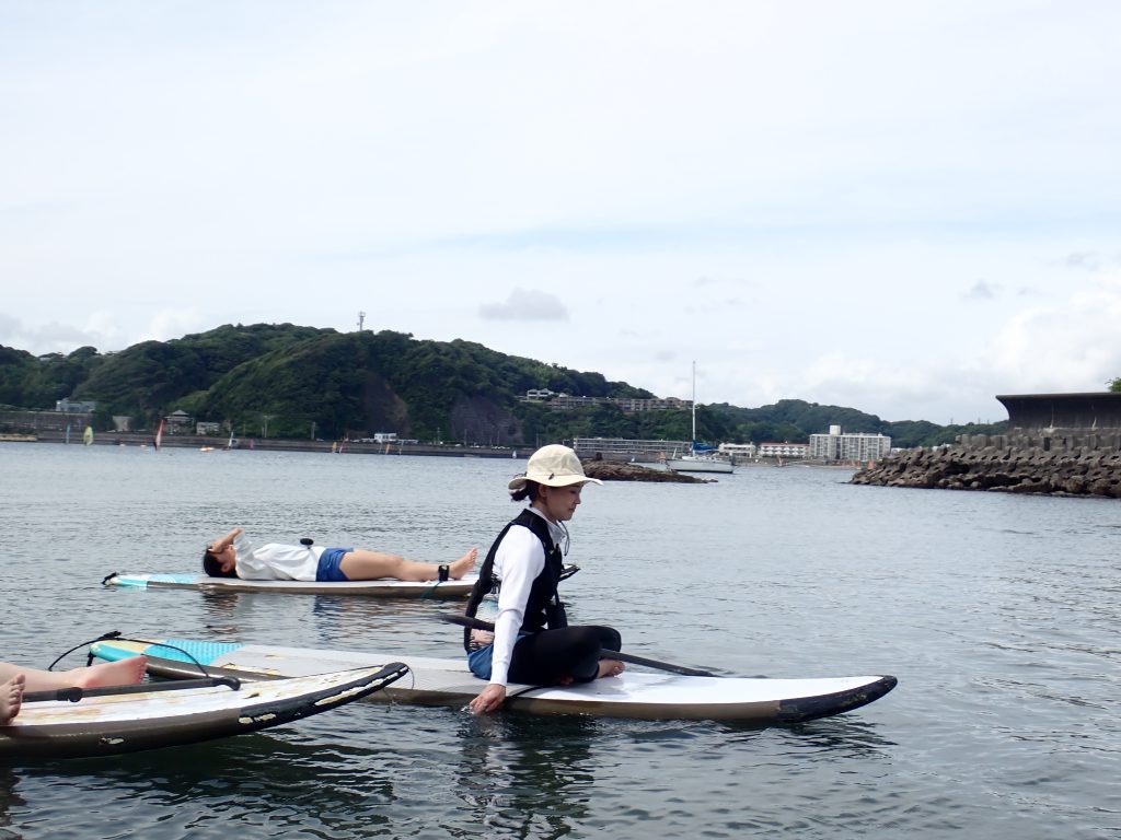逗子海岸 サップ体験