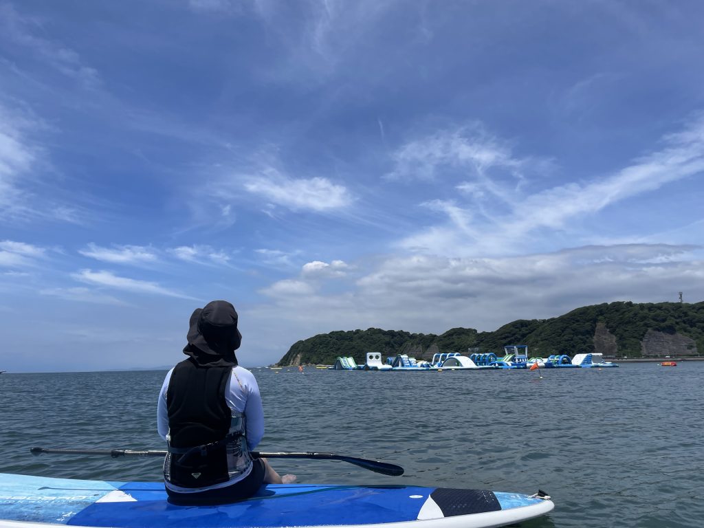 逗子海岸　サップスクール