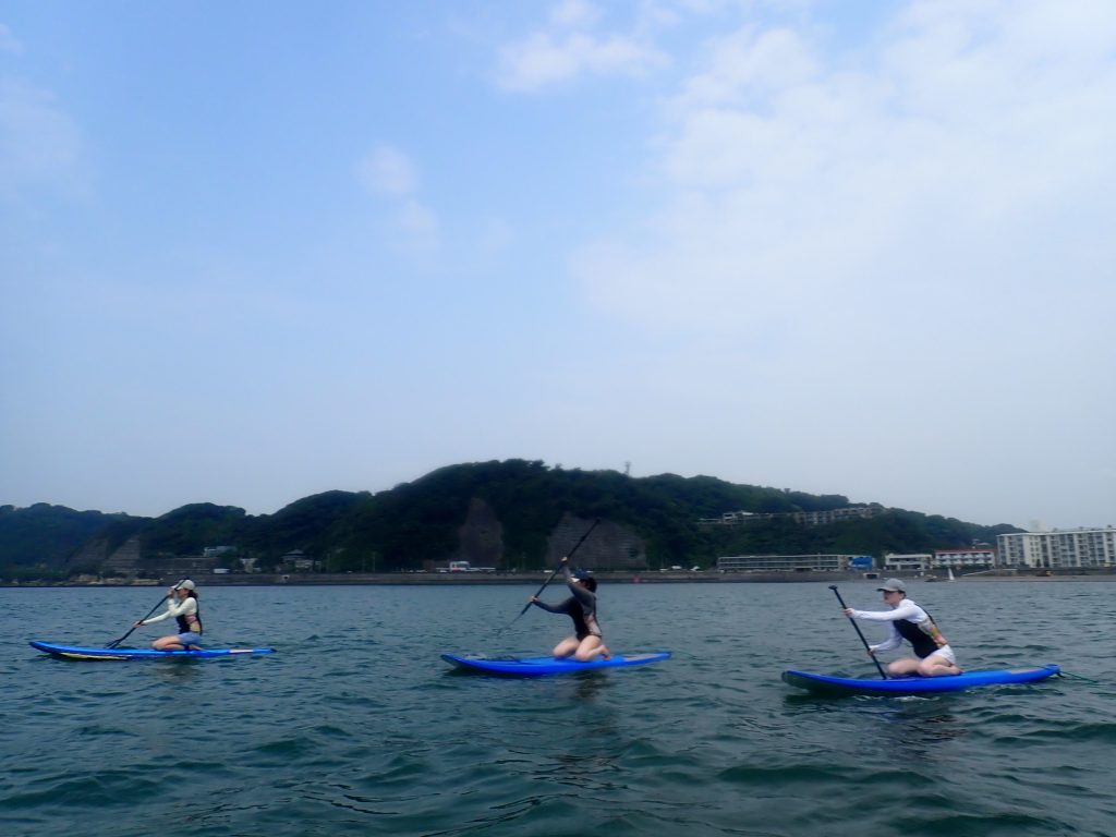 逗子海岸 はじめてサップ