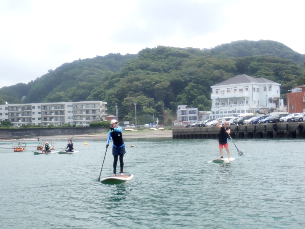逗子海岸 はじめてサップ
