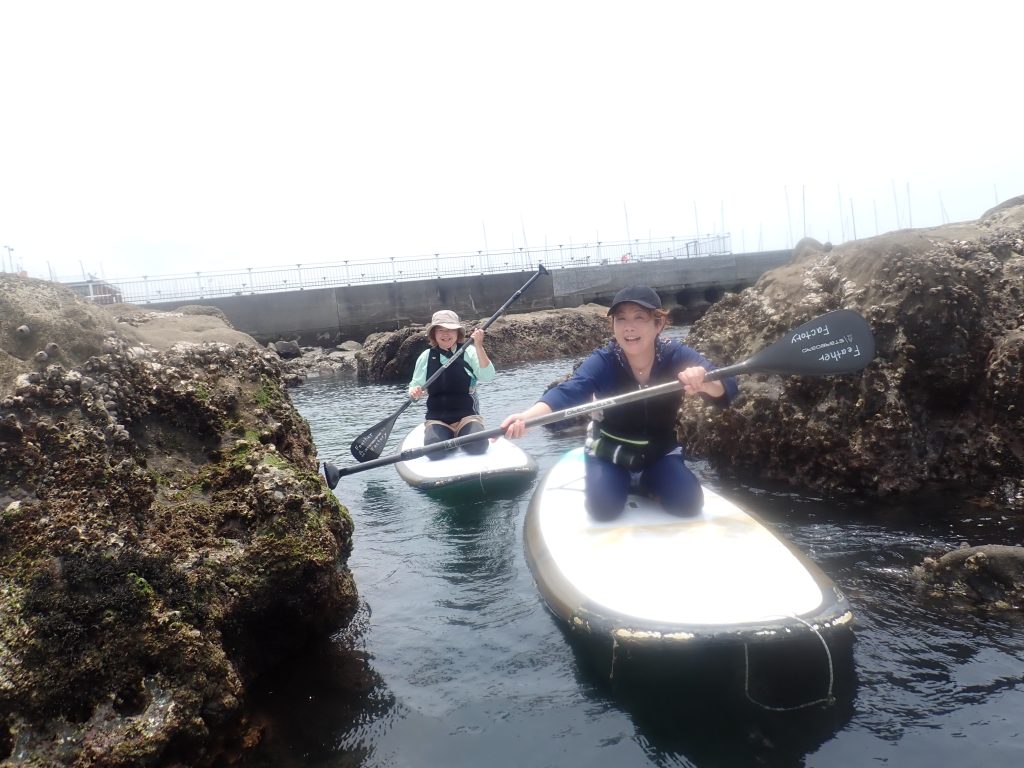 逗子海岸 はじめてサップ