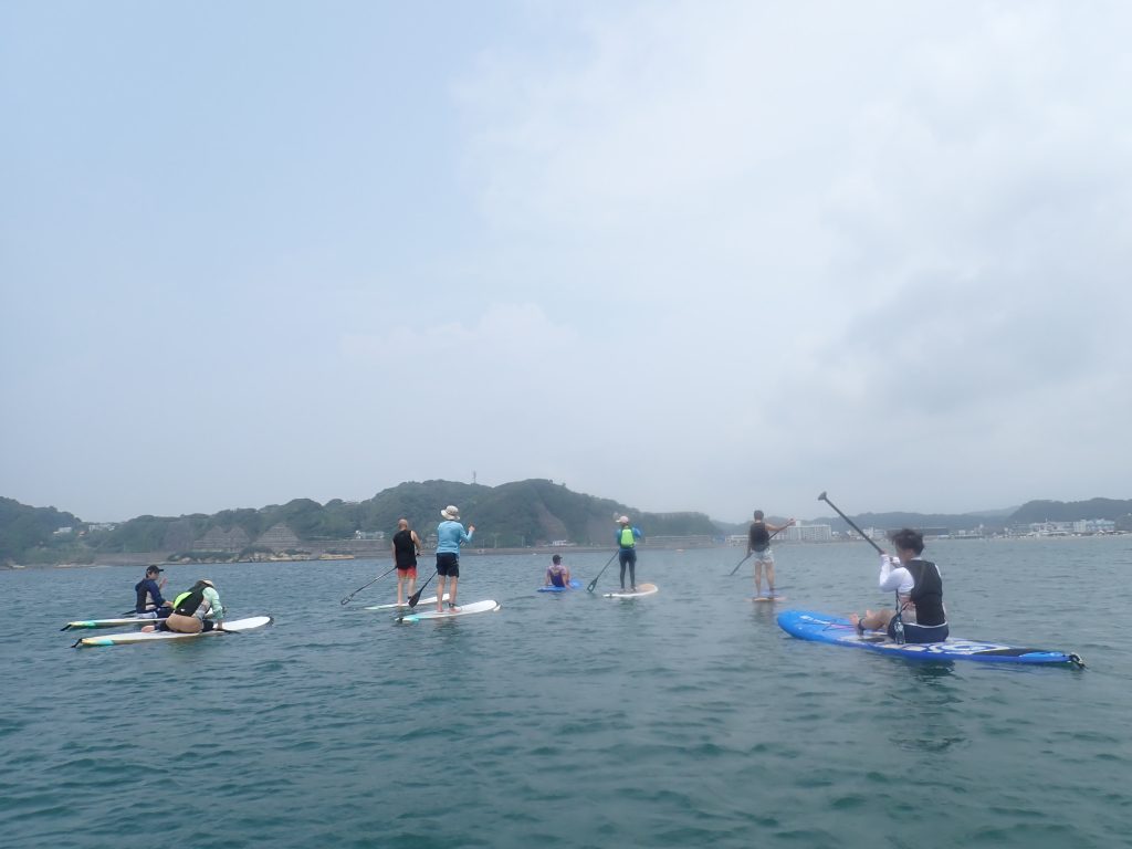 逗子海岸 サップスクール