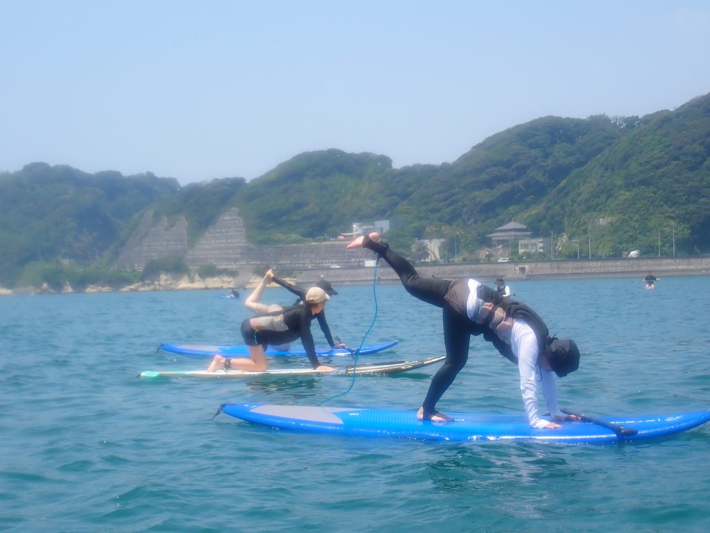 逗子海岸 サップ体験