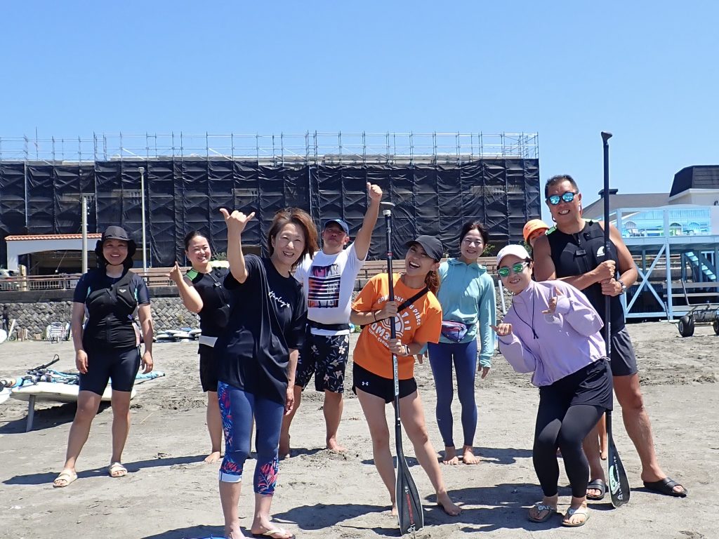 逗子海岸　サップスクール