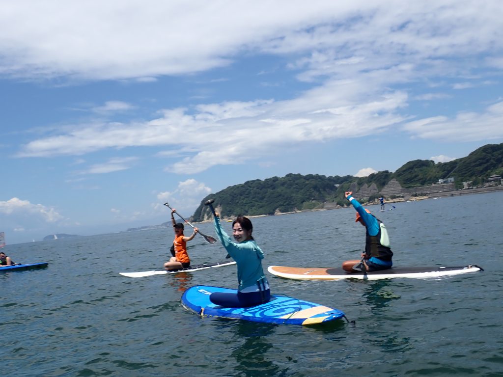 逗子海岸　サップスクール