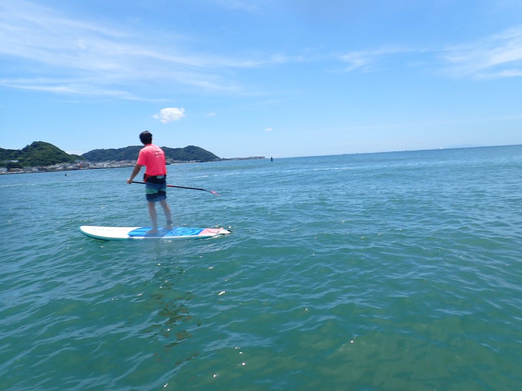逗子海岸　サップスクール
