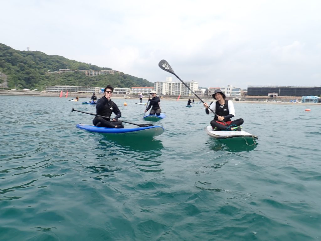 逗子海岸　サップ体験