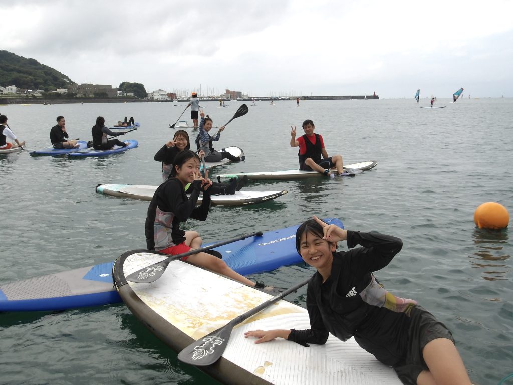 逗子海岸 サップ体験