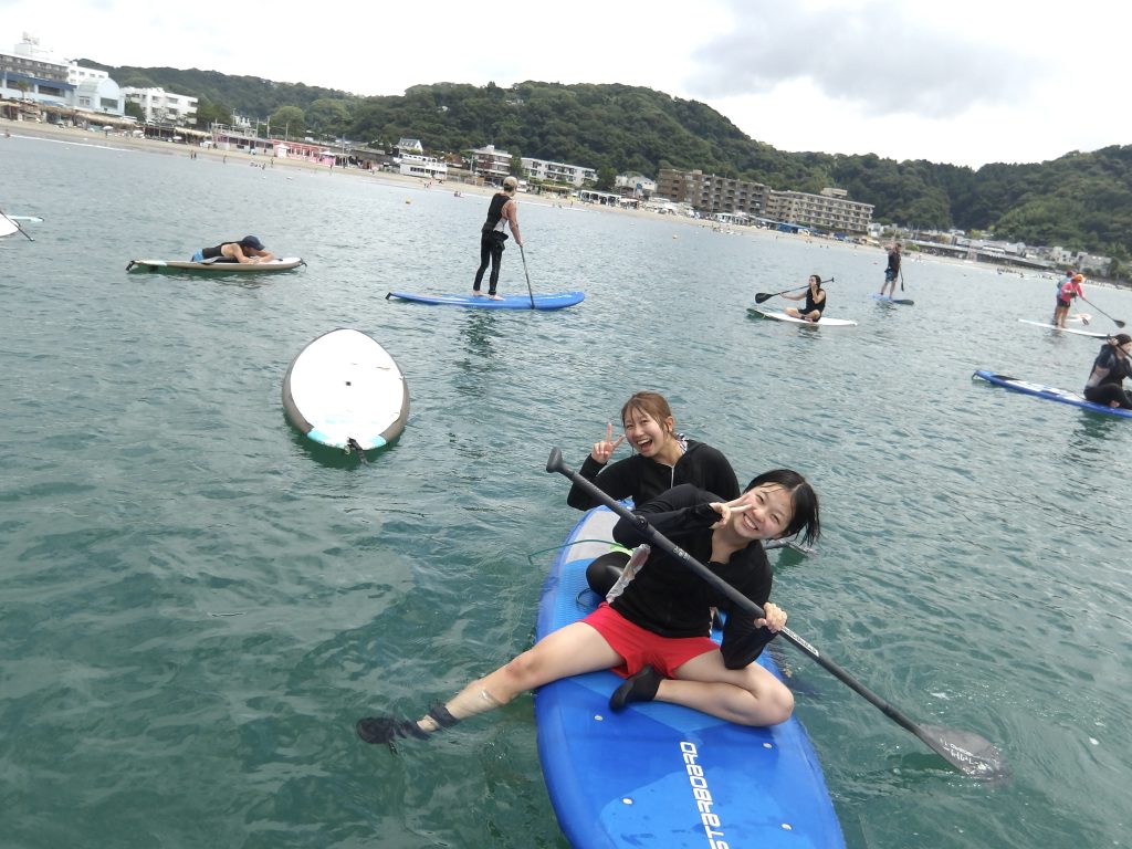 逗子海岸 サップ体験