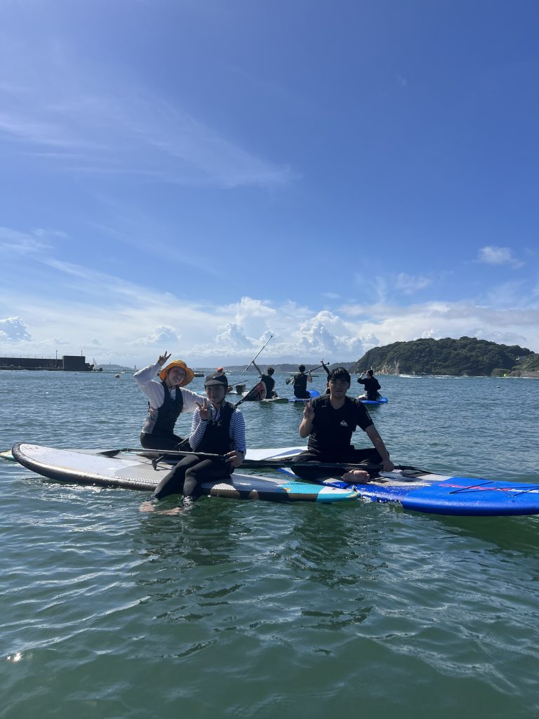 夏のサップ体験逗子