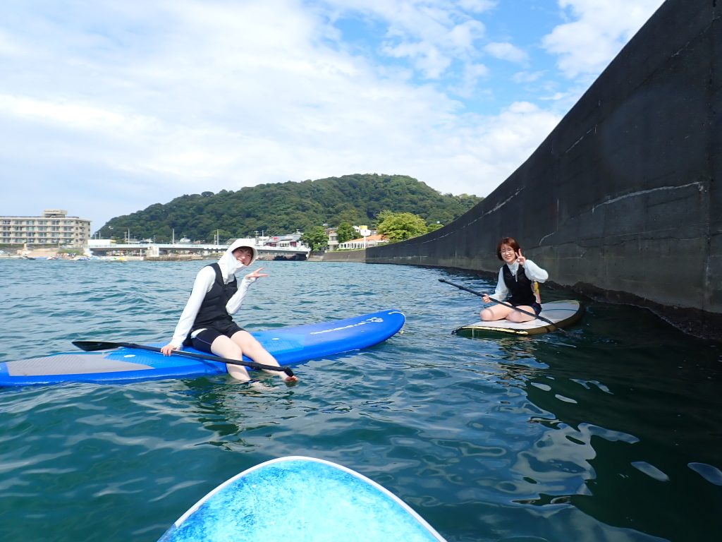 逗子湾サップ体験