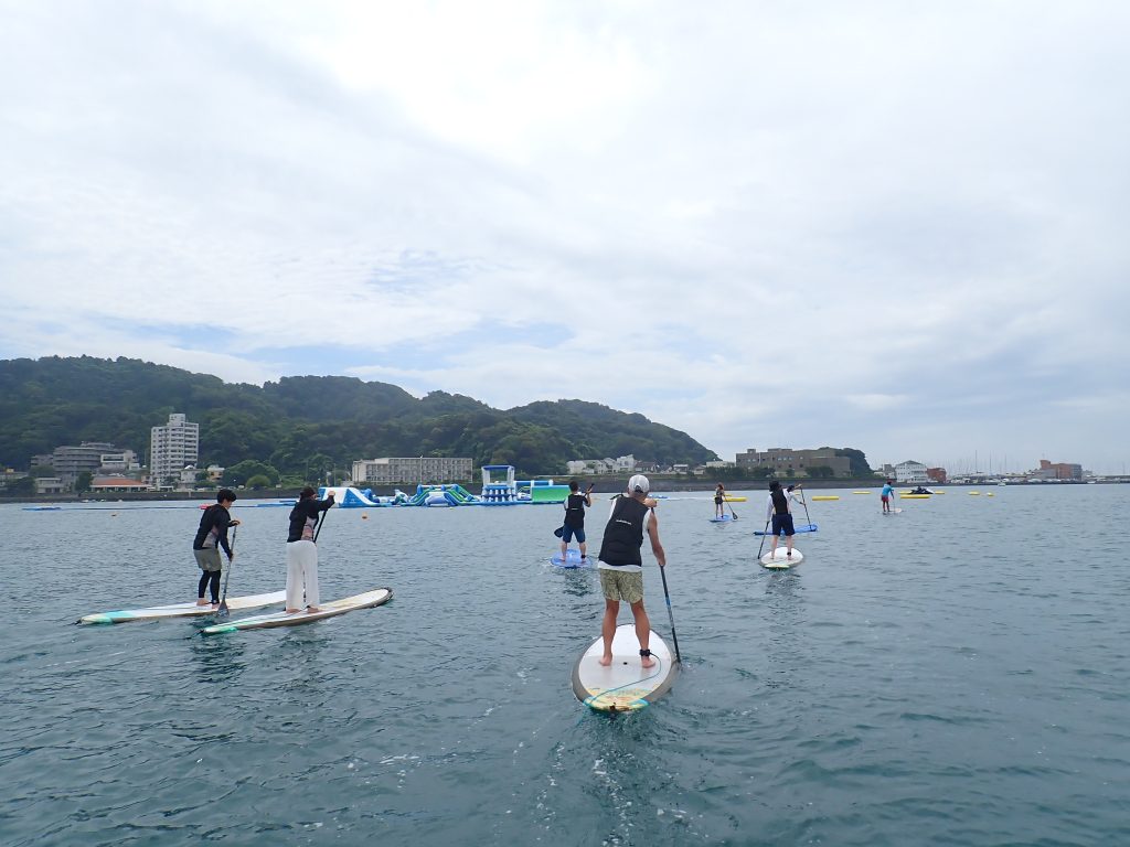 サップ逗子スクール風景