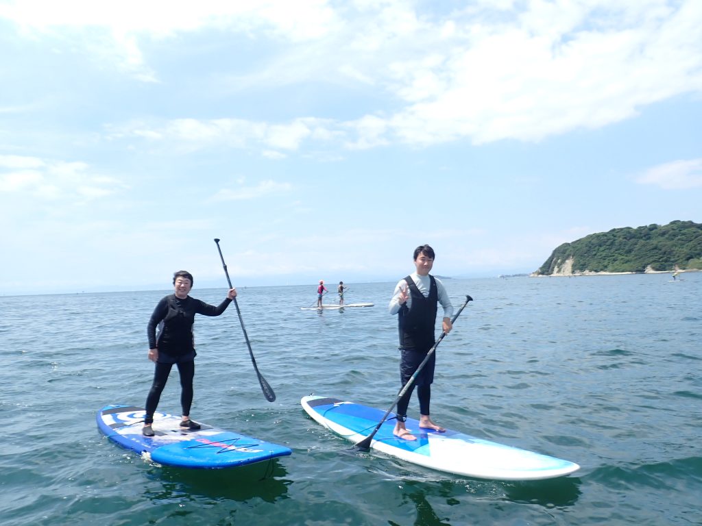 逗子湾サップ体験スクール