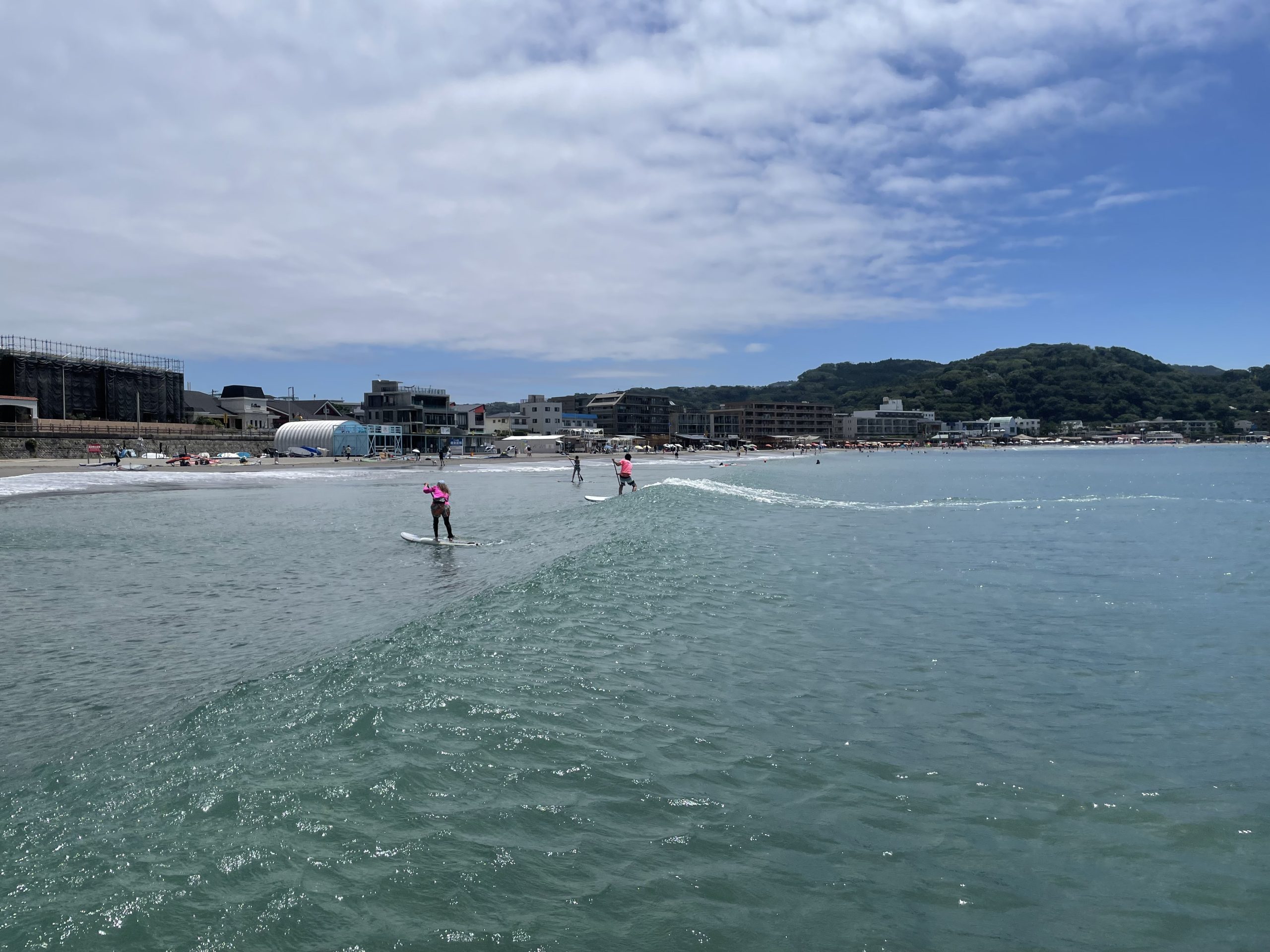 逗子海岸　サップスクール