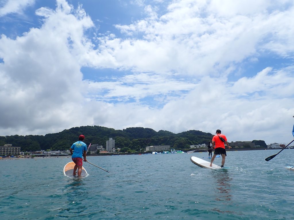 逗子海岸 サップスクール