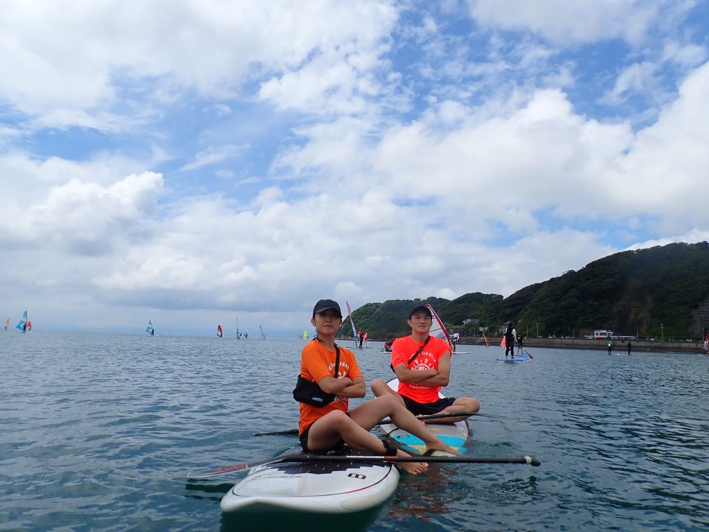 逗子海岸 サップ体験