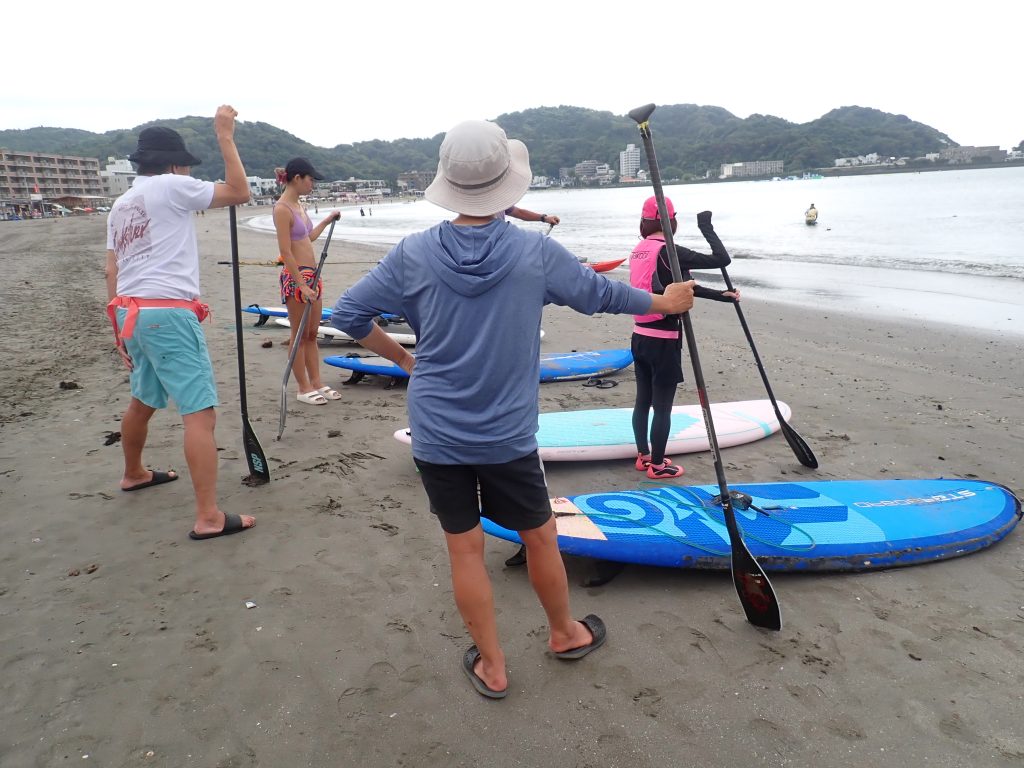 逗子サップスクール風景