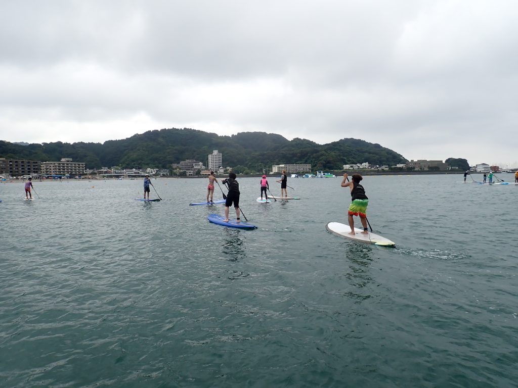 逗子サップスクール風景