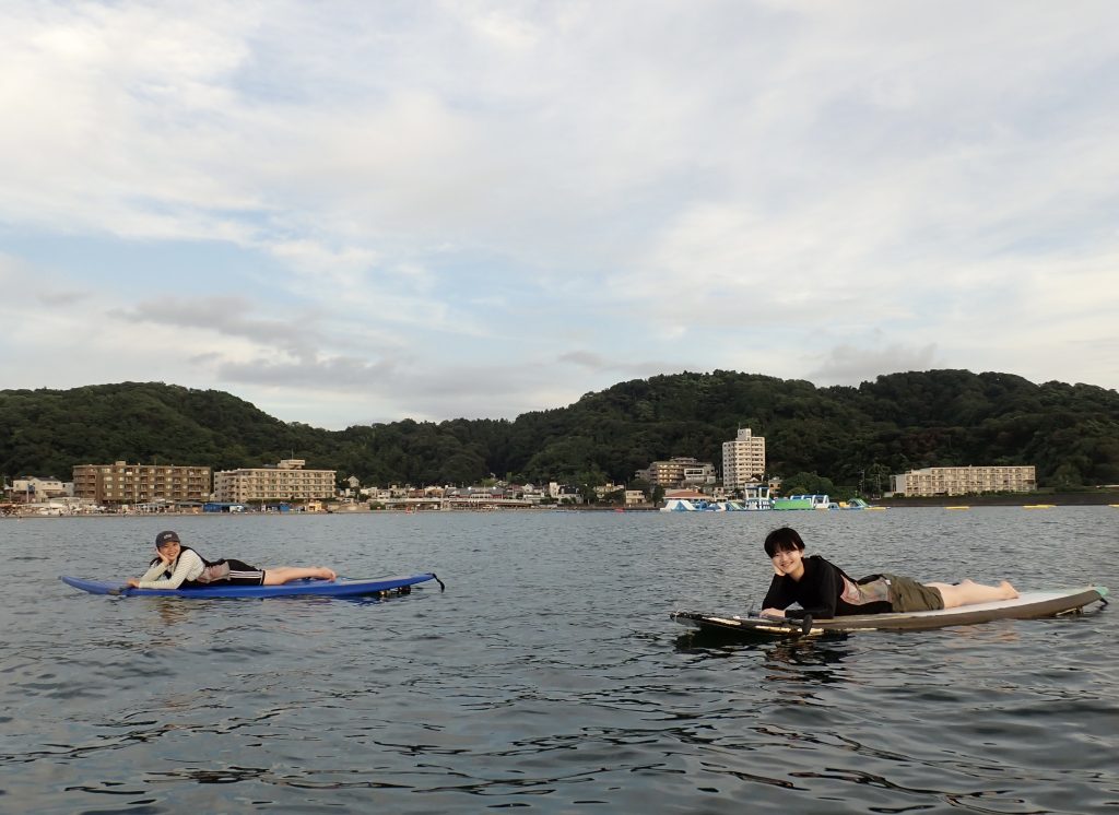 サンセットサップ逗子海岸スクールの風景