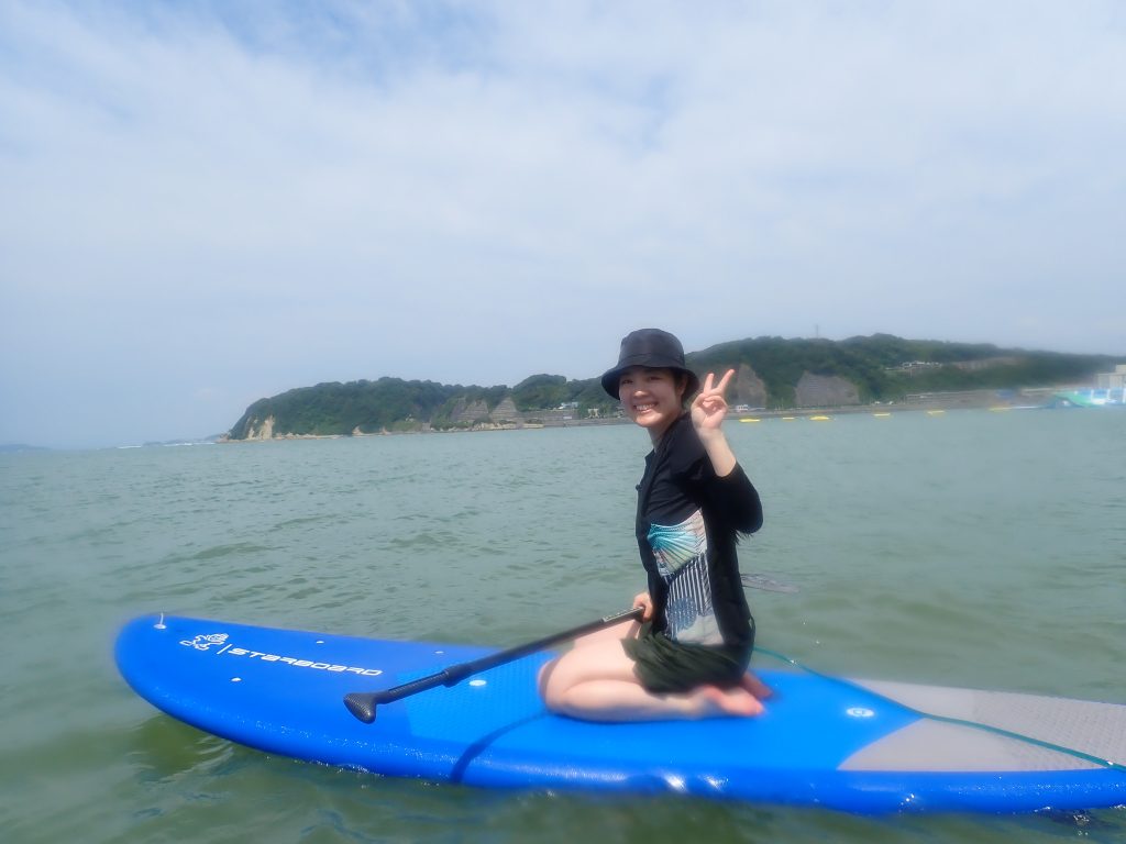 逗子海岸 サップ体験