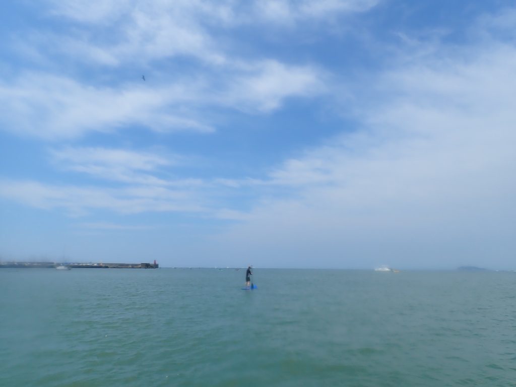 逗子海岸 サップ体験