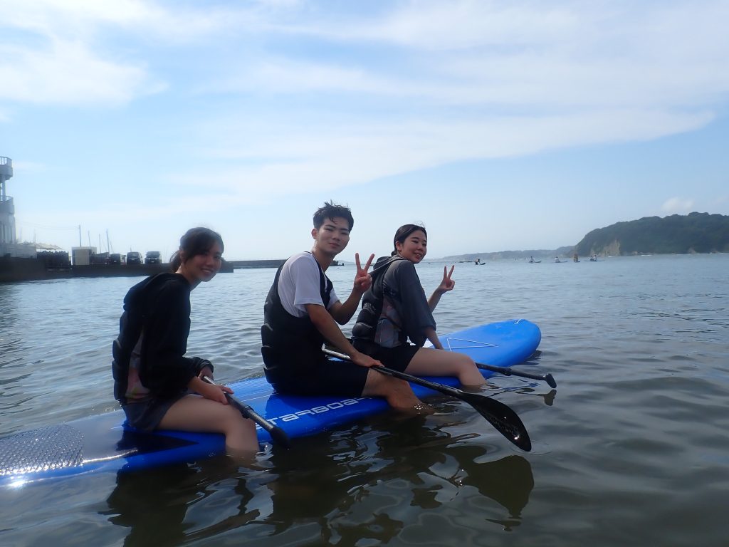 逗子海岸 サップ体験